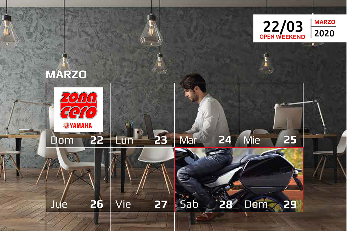 yamaha open weekend 2020 zona cero