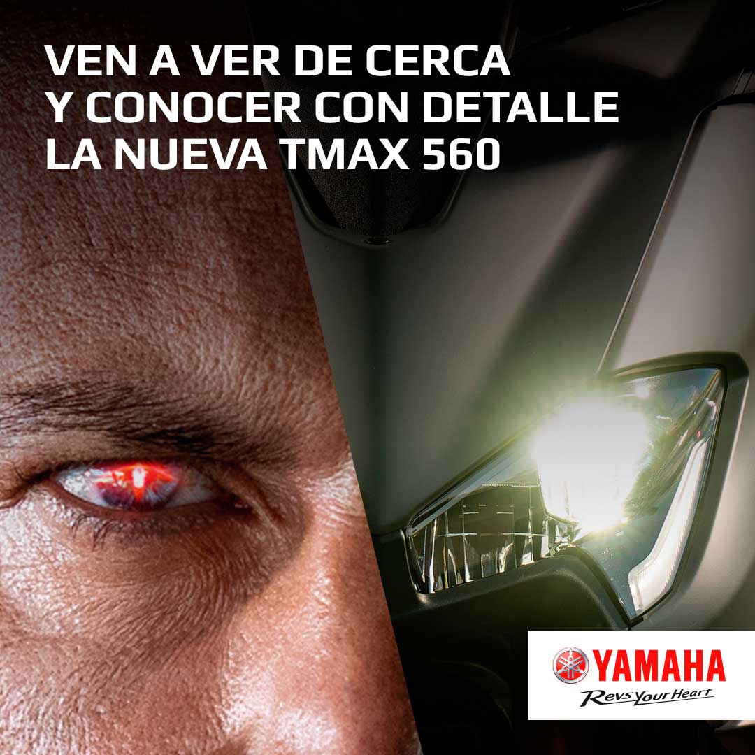 presentaci&oacute;n tmax 560 en zona cero yamaha