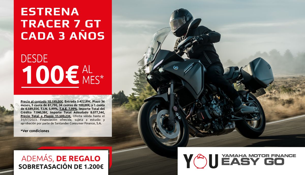 promocion yamaha tracer 7 gt 2022